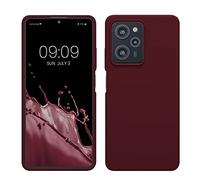 kwmobile Case Compatible with Xiaomi Poco X5 Pro 5G Case - TPU Silicone Phone Cover with Soft Finish - Bordeaux Violet