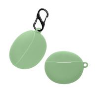 kwmobile Case Compatible with Xiaomi Redmi Buds 4 Active Case - Silicone Cover Holder for Earbuds - Pastel Green