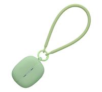 kwmobile Case Compatible with Xiaomi Redmi Buds 6 Pro - Silicone Headphones Cover with Hand Strap - Matcha Green