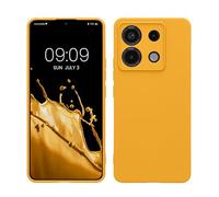 kwmobile Case Compatible with Xiaomi Redmi Note 13 Pro 5G / Poco X6 5G Case - Protective Slim TPU Phone Cover - Soft Matte Finish - Mango