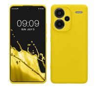 kwmobile Case Compatible with Xiaomi Redmi Note 13 Pro+ 5G / Redmi Note 13 Pro Plus 5G Case - Protective Slim TPU Phone Cover - Soft Matte Finish - Radiant Yellow