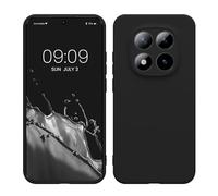 kwmobile Case Compatible with Xiaomi Redmi Note 15 Pro 5G Case - Protective Slim TPU Phone Cover - Soft Matte Finish - Black Matte