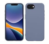 kwmobile Case for Apple iPhone 17e / iPhone 16e Case - Soft Cover - Shockproof TPU Material - Wireless Charging - Matte Lavender Grey