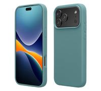 kwmobile Case for Apple iPhone 18 Pro/iPhone 17 Pro Case - Soft Cover - Shockproof Silicone - Wireless Charging Antique Stone