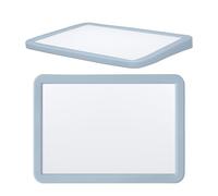 kwmobile Case for Apple Magic Trackpad Cover - Silicone Bumper Protection - Soft Edge Cover with Cutouts for Charging and Buttons - Light Blue