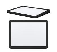 kwmobile Case for Apple Magic Trackpad Cover - Silicone Bumper Protection - Soft Edge Cover with Cutouts for Charging and Buttons - Black