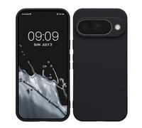 kwmobile Case for Google Pixel 10 Case - Protective Slim TPU Phone Cover - Soft Matte Finish - Blueberry
