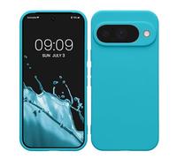 kwmobile Case for Google Pixel 10 Case - Protective Slim TPU Phone Cover - Soft Matte Finish - Cool Glacier