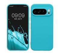 kwmobile Case for Google Pixel 10 Pro Case - Protective Slim TPU Phone Cover - Soft Matte Finish - Cool Glacier