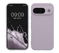 kwmobile Case for Google Pixel 9 Case - Protective Slim TPU Phone Cover - Soft Matte Finish - Lavender