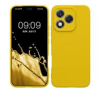 kwmobile Case for HONOR 400 Lite Case - Protective Slim TPU Phone Cover - Soft Matte Finish - Radiant Yellow