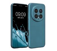 kwmobile Case for HONOR Magic8 Pro Case - Soft TPU Back Phone Cover - with Metallic Look - Metallic Caribbean Blue