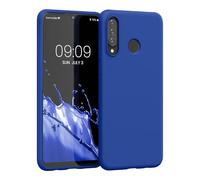kwmobile Case for Huawei P30 Lite Case - Soft Cover - Shockproof TPU Material - Wireless Charging - Baltic Blue
