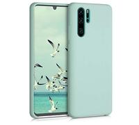kwmobile Case for Huawei P30 Pro Case - Soft Cover - Shockproof Silicone - Wireless Charging Mint