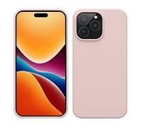 kwmobile Case for iPhone 14 Pro Max Case - Slim Soft TPU Silicone Cover - Works with Wireless Charging - Coconut Swirl