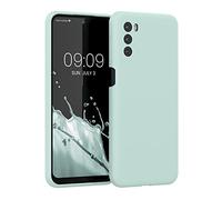 kwmobile Case for Motorola Moto G31 / Moto G41 Case - Soft Cover - Shockproof Silicone - Wireless Charging Cool Mint