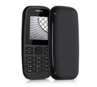 kwmobile Case for Nokia 105 (2019) Case - Soft Cover - Shockproof TPU Material - Wireless Charging - Black