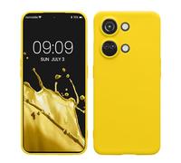 kwmobile Case for OnePlus Nord 3 5G Case - Protective Slim TPU Phone Cover - Soft Matte Finish - Radiant Yellow