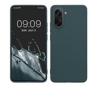 kwmobile Case for OnePlus Nord CE5 Case - Soft Cover - Shockproof TPU Material - Wireless Charging - Dark Slate