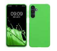 kwmobile Case for Samsung Galaxy A16 5G Case - Soft Cover - Shockproof TPU Material - Wireless Charging - Lime Green