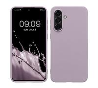 kwmobile Case for Samsung Galaxy A36 5G Case - Soft Cover - Shockproof TPU Material - Wireless Charging - Lavender