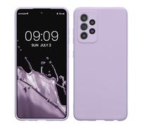kwmobile Case for Samsung Galaxy A52 / A52 5G / A52s 5G Case - Protective Slim TPU Phone Cover - Soft Matte Finish - Lavender