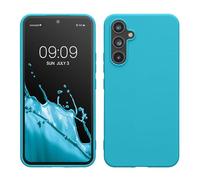 kwmobile Case for Samsung Galaxy A54 5G Case - Soft Cover - Shockproof TPU Material - Wireless Charging - Cool Glacier
