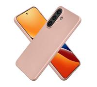kwmobile Case for Samsung Galaxy A57 5G Case - Soft Slim Metallic TPU Silicone Cover - Metallic Rose Gold
