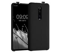 kwmobile Case for Xiaomi Mi 9T (Pro) / Redmi K20 (Pro) Case - Soft Cover - Shockproof Silicone - Wireless Charging Black