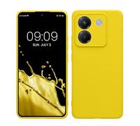 kwmobile Case for Xiaomi Poco M7 pro 5G Case - Protective Slim TPU Phone Cover - Soft Matte Finish - Radiant Yellow