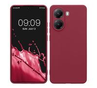 kwmobile Case for Xiaomi Poco X7 Pro 5G Case - Protective Slim TPU Phone Cover - Soft Matte Finish - Bordeaux Violet