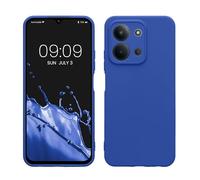 kwmobile Case for Xiaomi Redmi 15C / Poco C85 Case - Protective Slim TPU Phone Cover - Soft Matte Finish - Baltic Blue