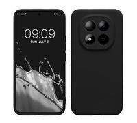 kwmobile Case for Xiaomi Redmi Note 15 Pro+ 5G / Poco M8 Pro 5G Case - Protective Slim TPU Phone Cover - Soft Matte Finish - Black Matte