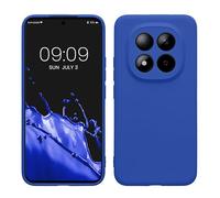 kwmobile Case for Xiaomi Redmi Note 15 Pro+ 5G / Poco M8 Pro 5G Case - Protective Slim TPU Phone Cover - Soft Matte Finish - Baltic Blue