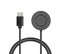 kwmobile Charger Compatible with Garmin vivoactive 6 / vivoactive 5 / Forerunner 55/255 / 255 Music - Charger USB-C Cable for Charging Smart Watch - Black