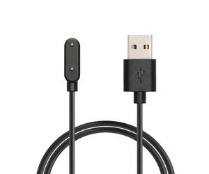 kwmobile Charger Compatible with Huawei Watch Fit 3 / Band 6 / Band 6 Pro/Honor Band 9 / Choice Watch - Charger USB-C Cable for Charging Smart Watch - Black