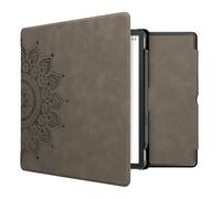 kwmobile Cover Compatible with Amazon Kindle Scribe (2022/2024) Cover - eReader Case - Rising Sun Grey