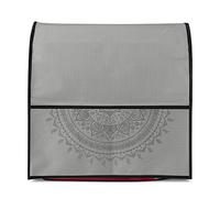 kwmobile Cover Compatible with KitchenAid 4,3-4,8 litre - Cover with Design - Indian Sun Grey