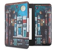 kwmobile Cover for Amazon Kindle Paperwhite Case - eReader Cover with auto sleep funktion - Book City with Multicolor