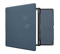 kwmobile Cover for Amazon Kindle Scribe Case - eReader Cover with auto sleep funktion - Butterfly Tendril with Dark Blue