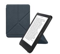 kwmobile Cover for Kobo Clara BW/Colour Case - Slim PU Leather eReader Cover with Stand and auto sleep funktion - Dark Blue