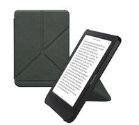 kwmobile Cover for Kobo Clara BW/Colour Case - Slim PU Leather eReader Cover with Stand and auto sleep funktion - Dark Green