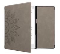 kwmobile Cover for Pocketbook InkPad One Case - eReader Cover with auto sleep funktion - Rising Sun with Grey