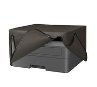 kwmobile Dust Cover Compatible with Brother DCP-L2627DWE - Printer Case - Fabric Protector Cover - Dark Grey