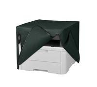 kwmobile Dust Cover Compatible with Brother DCP-L3560CDW / MFC-L3740CDWE - Printer Case - Fabric Protector Cover - Dark Green