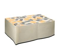 kwmobile Dust Cover Compatible with Canon PIXMA TS3550i / TS3551i - Printer Case - Yellow/Green/Beige - Lemons