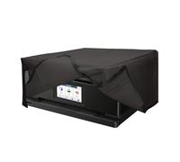 kwmobile Dust Cover Compatible with Canon PIXMA TS8750 - Printer Case - Fabric Protector Cover - Dark Grey