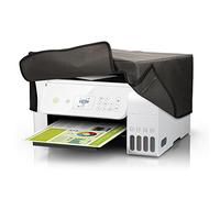 kwmobile Dust Cover Compatible with Epson Eco Tank ET-2826/2800 / ET-1810 - Printer Case - Fabric Protector Cover - Dark Grey