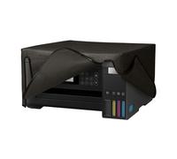 kwmobile Dust Cover Compatible with Epson EcoTank ET-2850 / EcoTank ET-2856 / Home XP-5200 - Printer Case - Fabric Protector Cover - Dark Grey