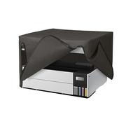 kwmobile Dust Cover Compatible with Epson EcoTank ET-5150 - Printer Case - Fabric Protector Cover - Dark Grey